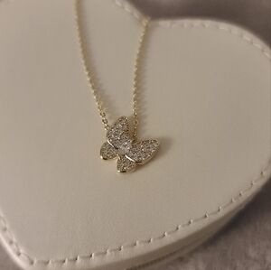 Gold Butterfly Necklace